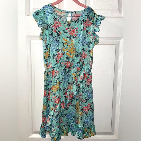 BCBG Girls Small (7/8) Flower Dress - Picture 1 of 5